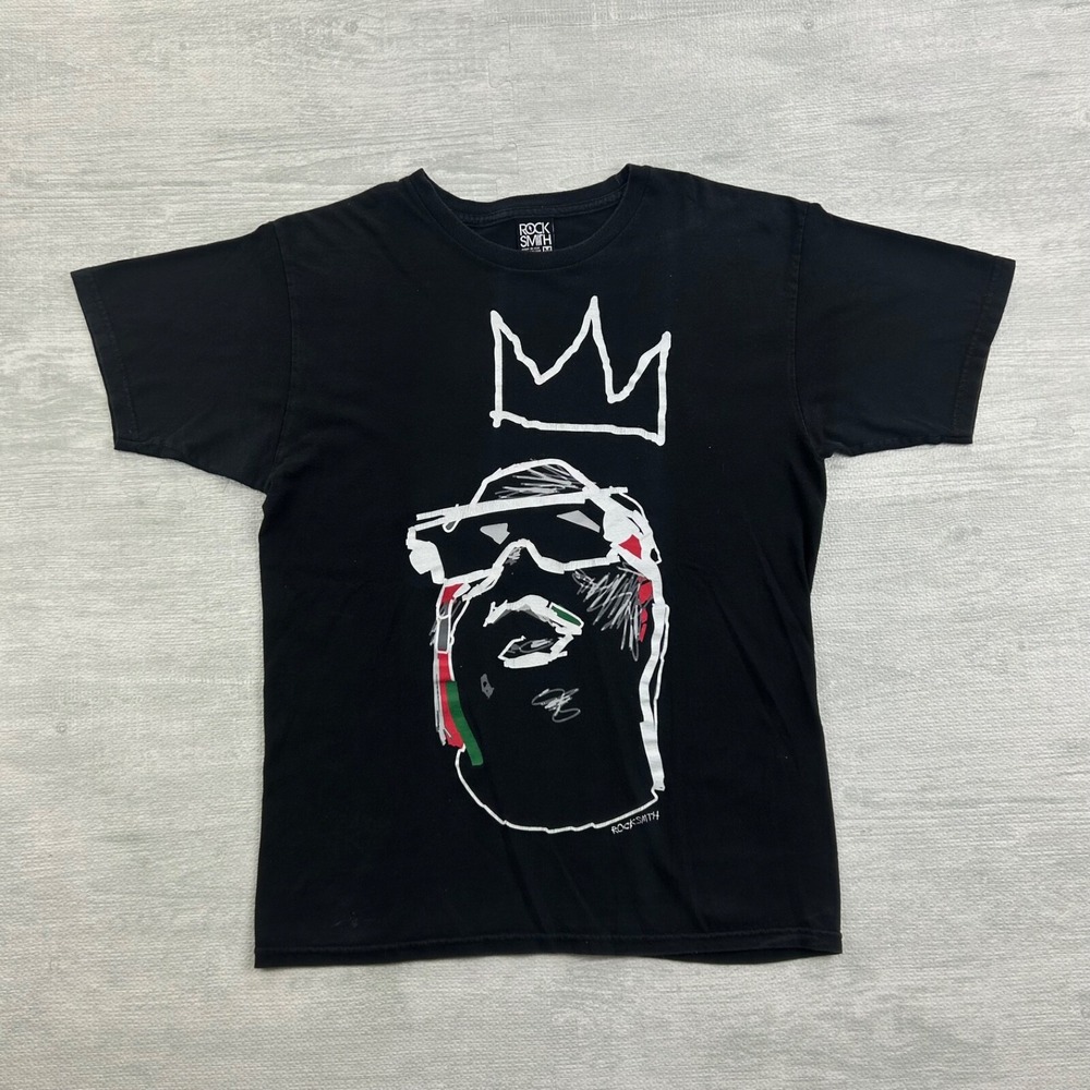 Rocksmith Notorious B.I.G. Shirt Size Medium Biggie King of NY Basquiat Crown